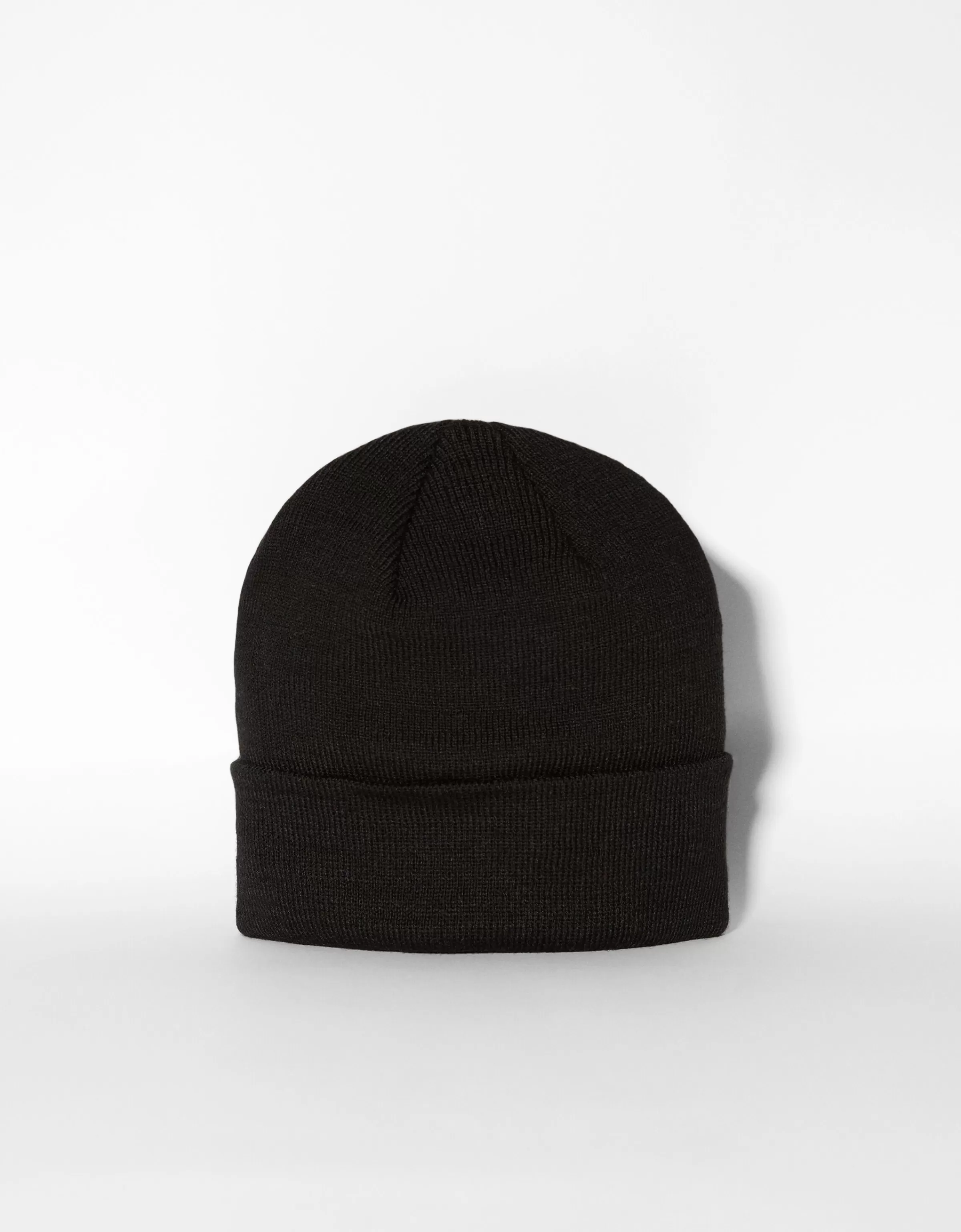 BERSHKA Survêtement*Bonnet basic Noir