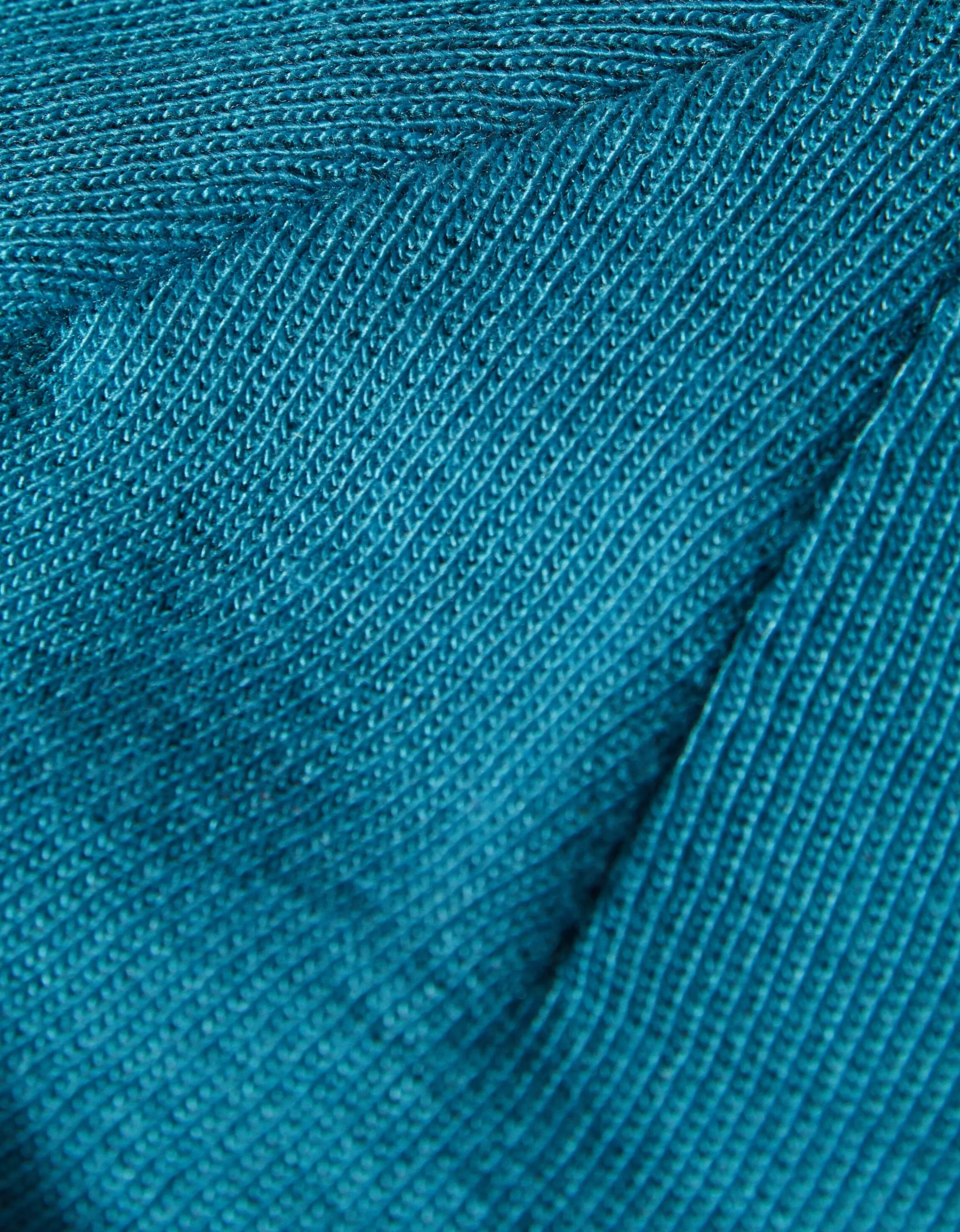 BERSHKA Tout voir*Bonnet bord-côte Bleu turquoise