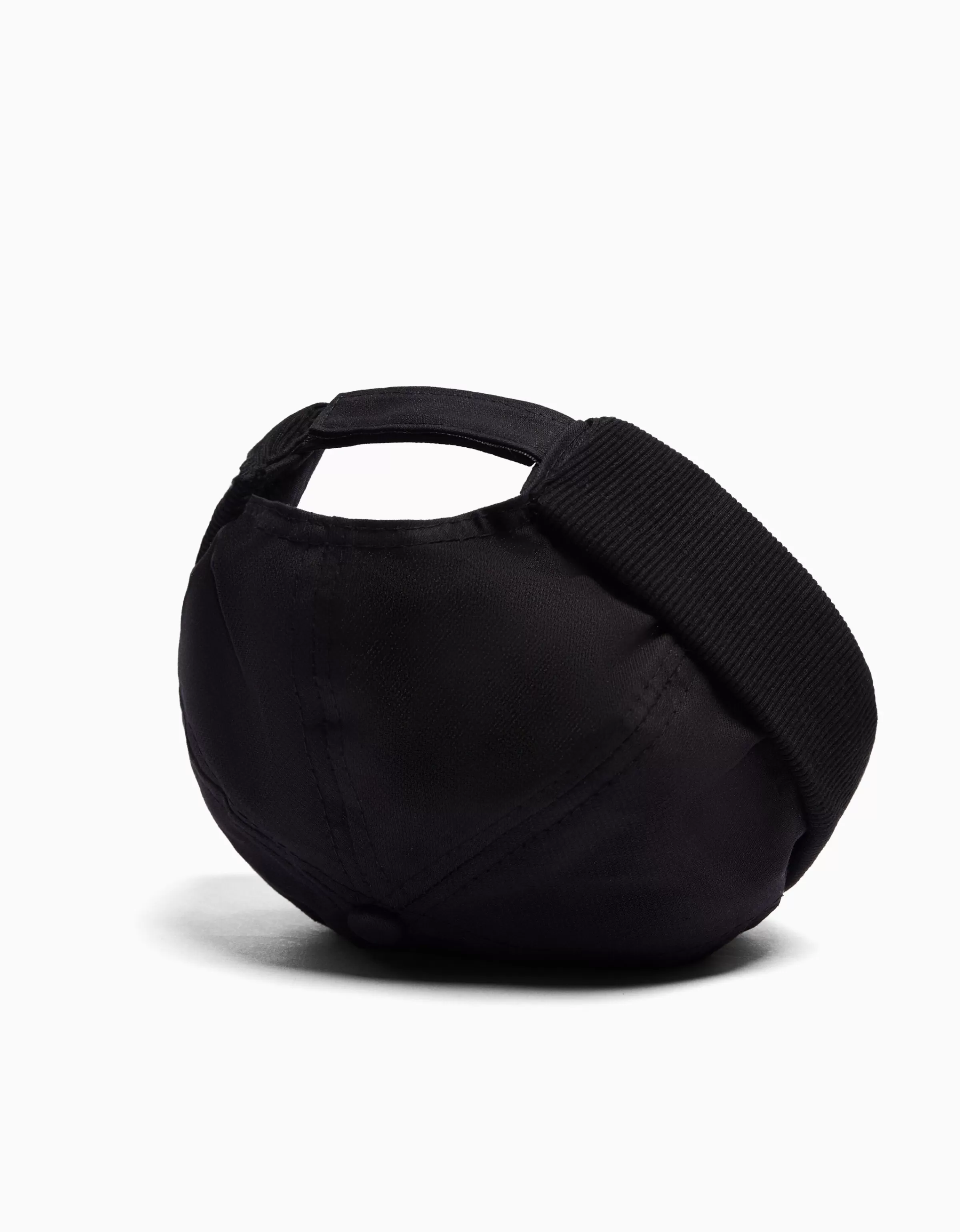 BERSHKA Tout voir*Bonnet court bord-côte Noir