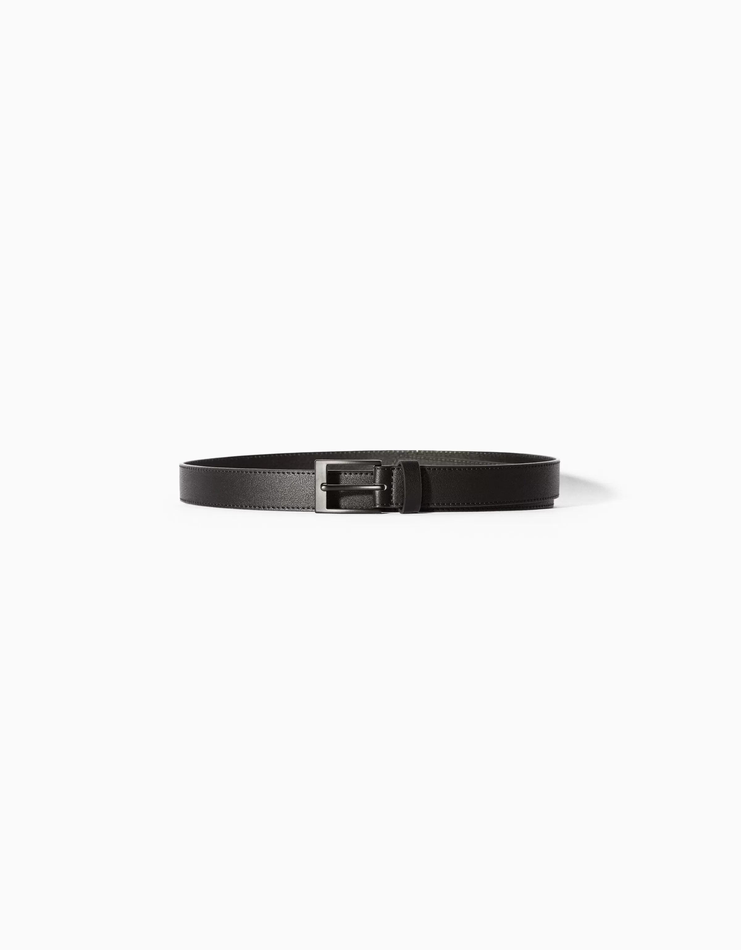 BERSHKA Tout voir*Ceinture fine similicuir Marine