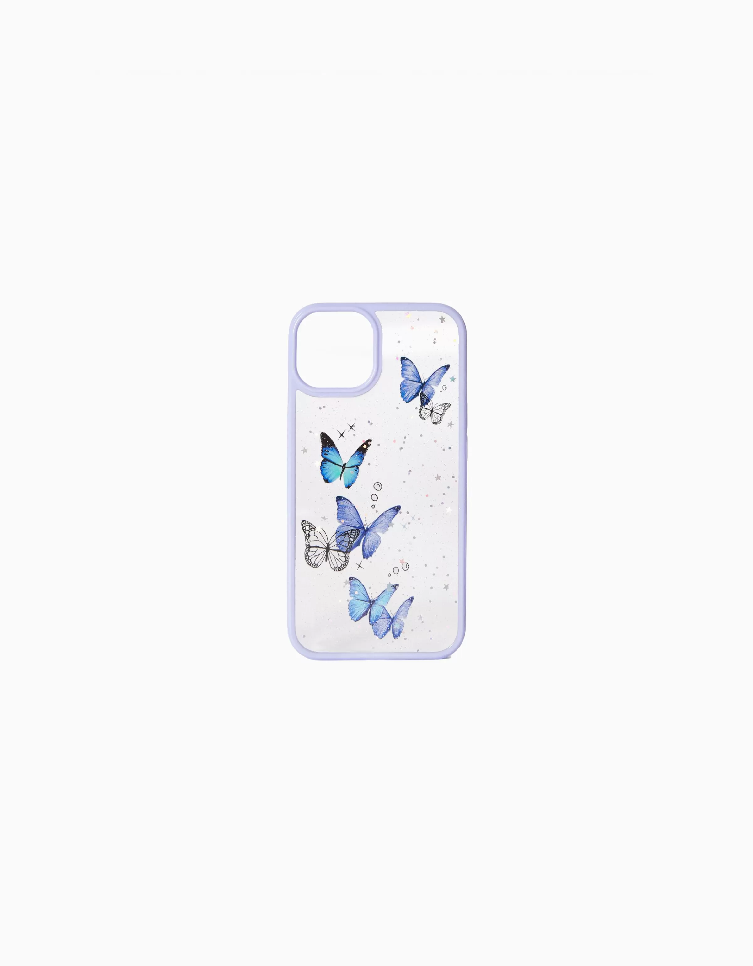 BERSHKA Tout voir*Coque mobile iPhone papillons Violet