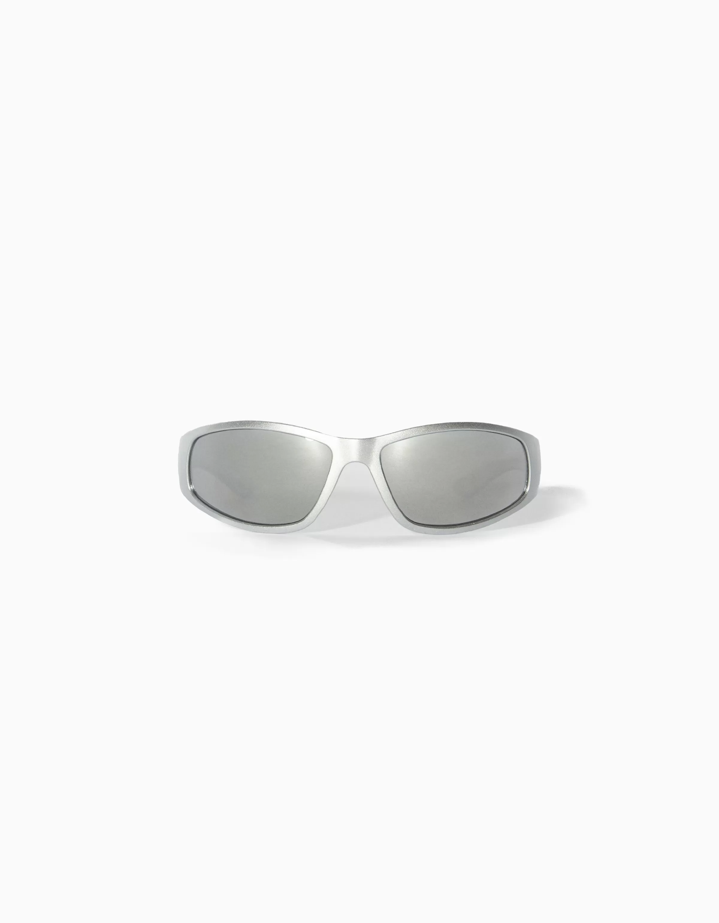 BERSHKA Lunettes*Lunettes chromées Argent