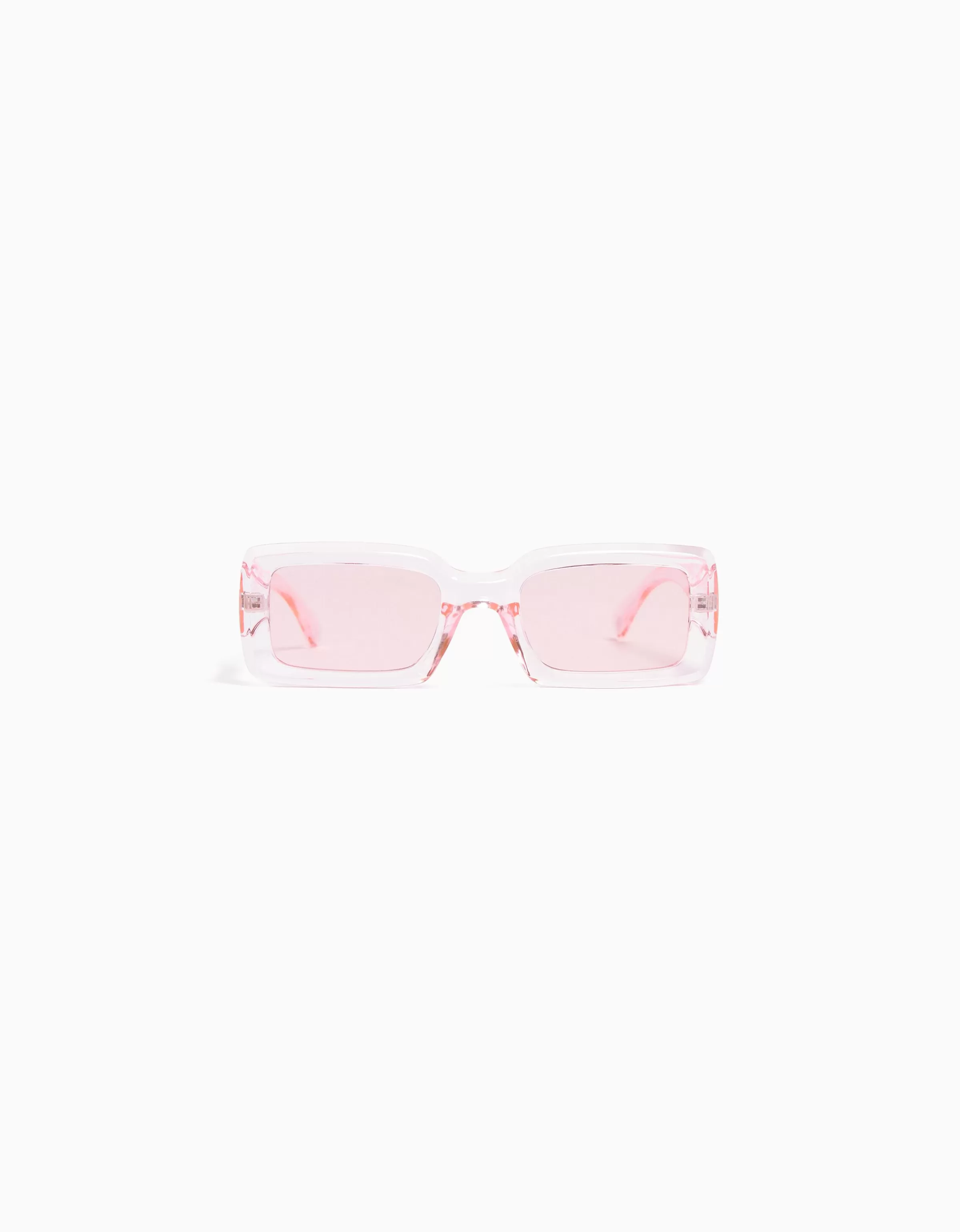 BERSHKA Vêtements*Lunettes de soleil transparentes Rose