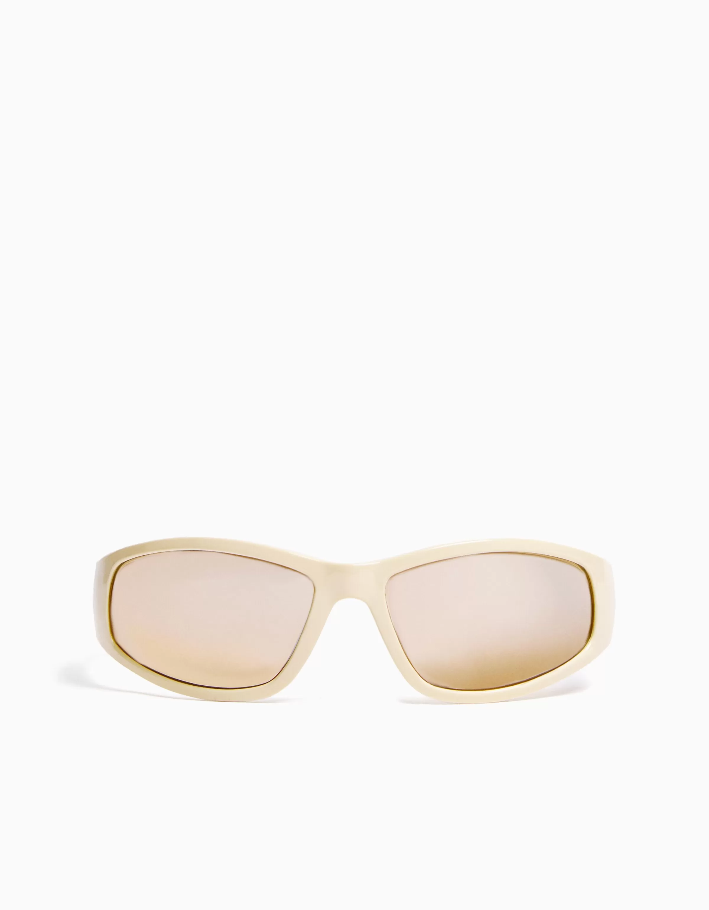 BERSHKA Lunettes*Lunettes vélo colorées Beige