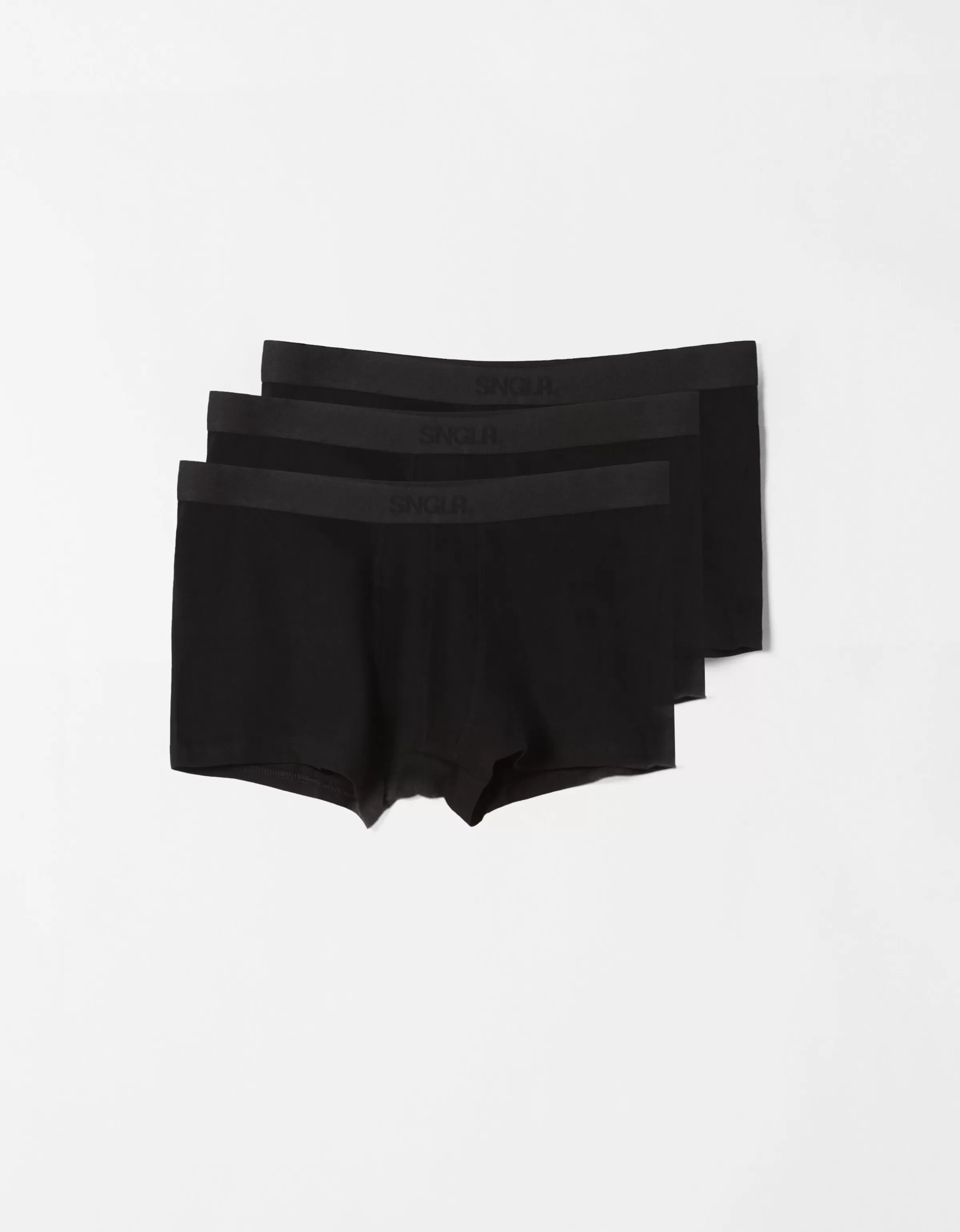 BERSHKA Underwear*Pack 3 boxers Noir