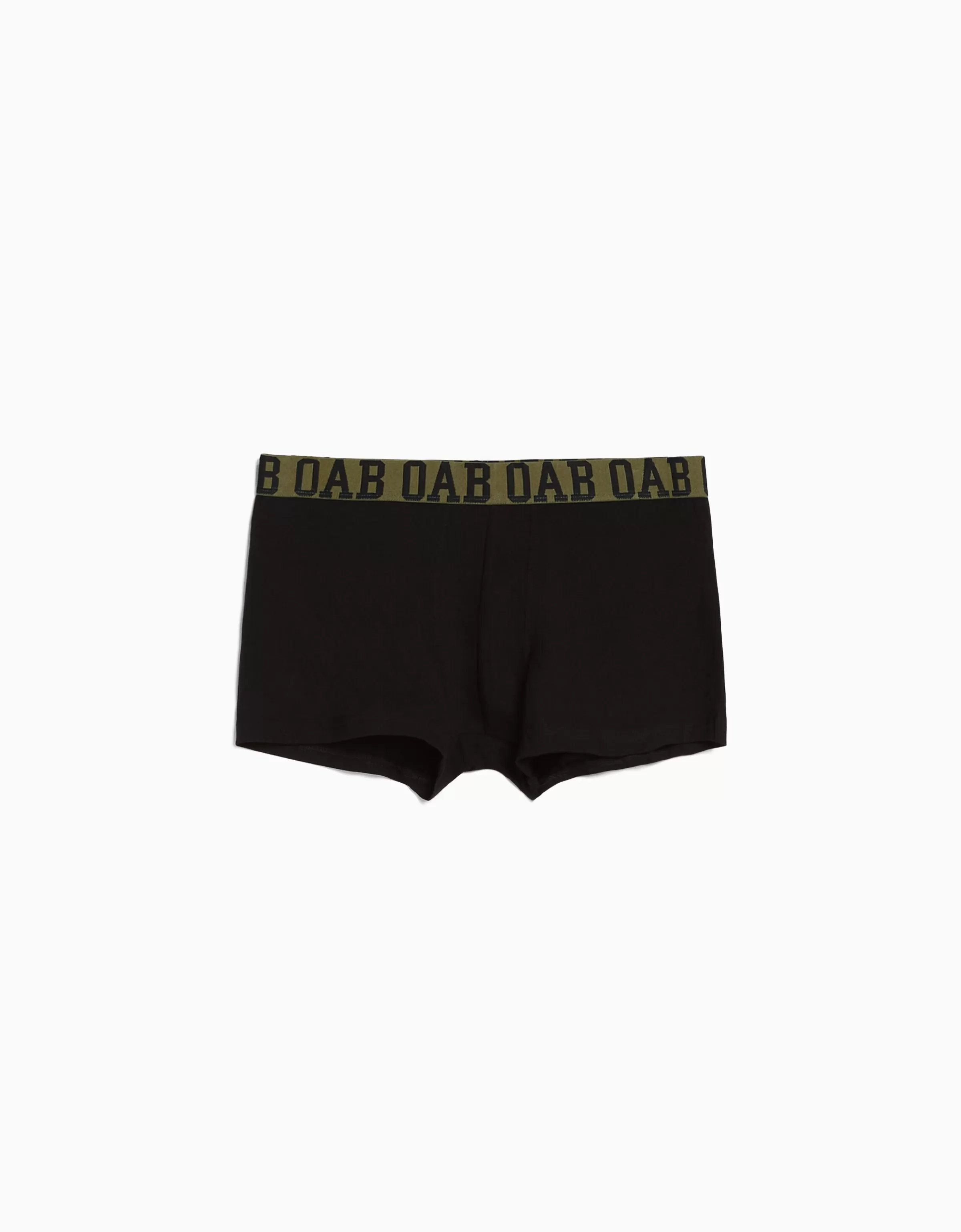 BERSHKA Underwear*Pack 3 boxers taille imprimée colorée Noir