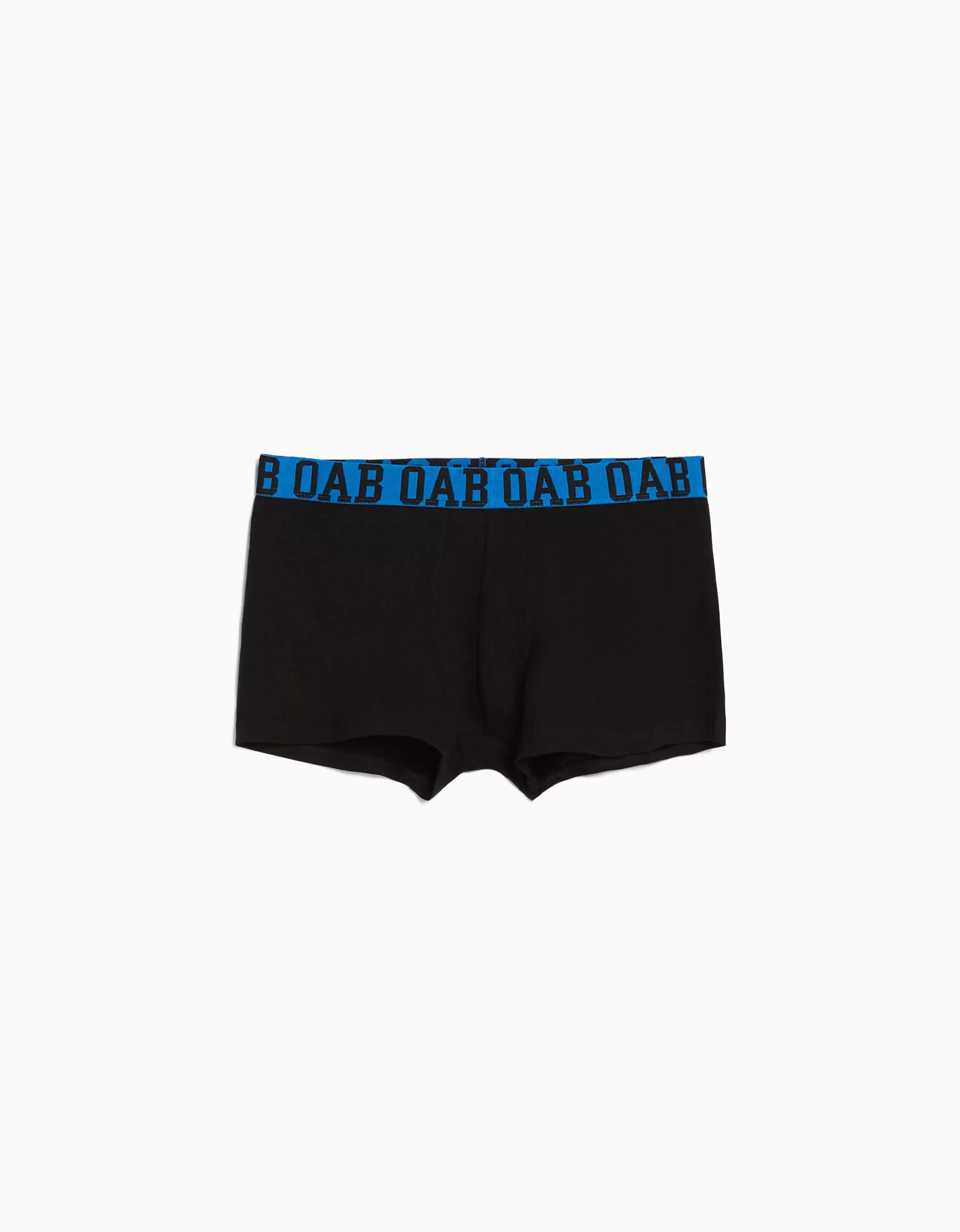 BERSHKA Underwear*Pack 3 boxers taille imprimée colorée Noir