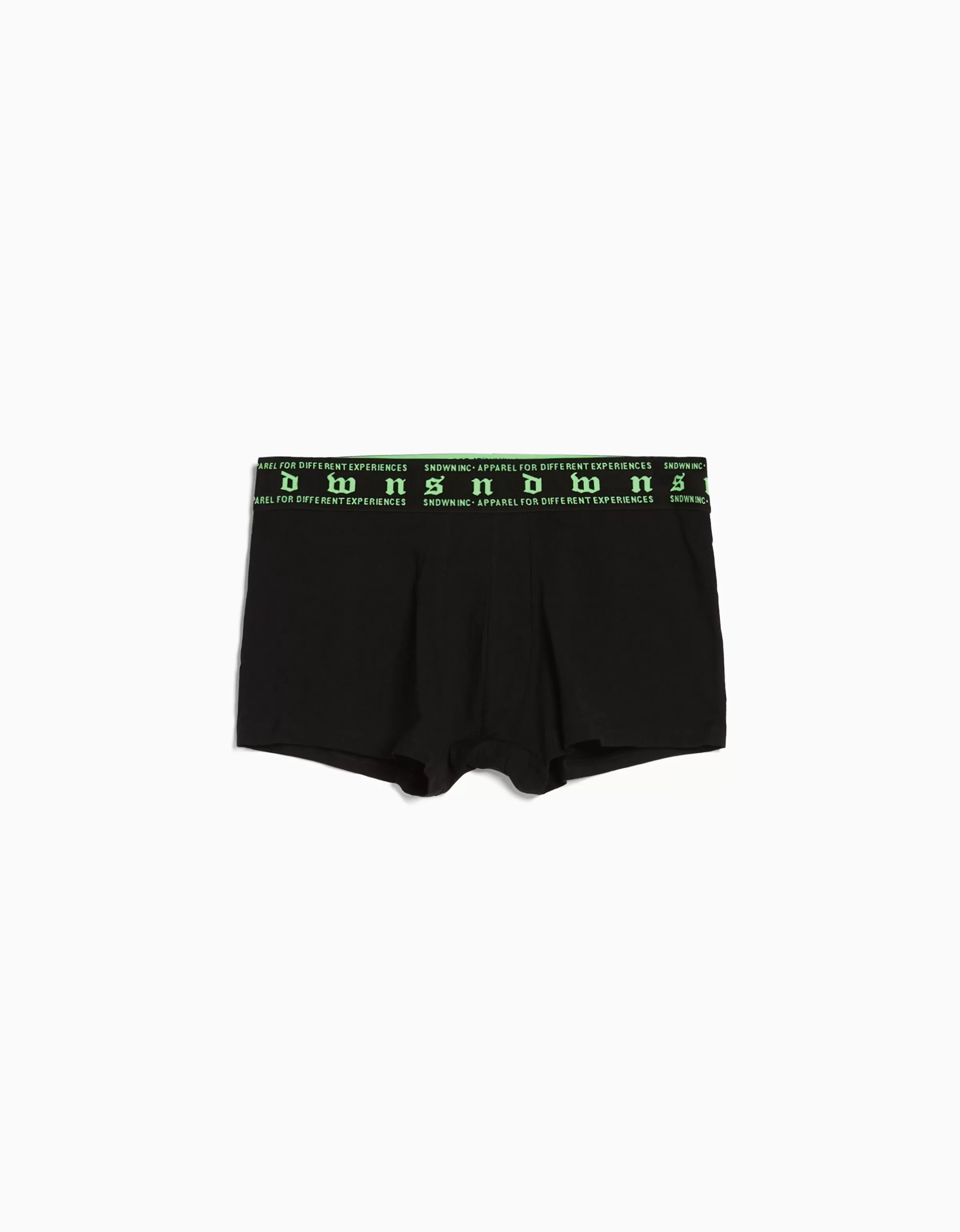 BERSHKA Underwear*Pack 3 boxers taille imprimée fluo Noir