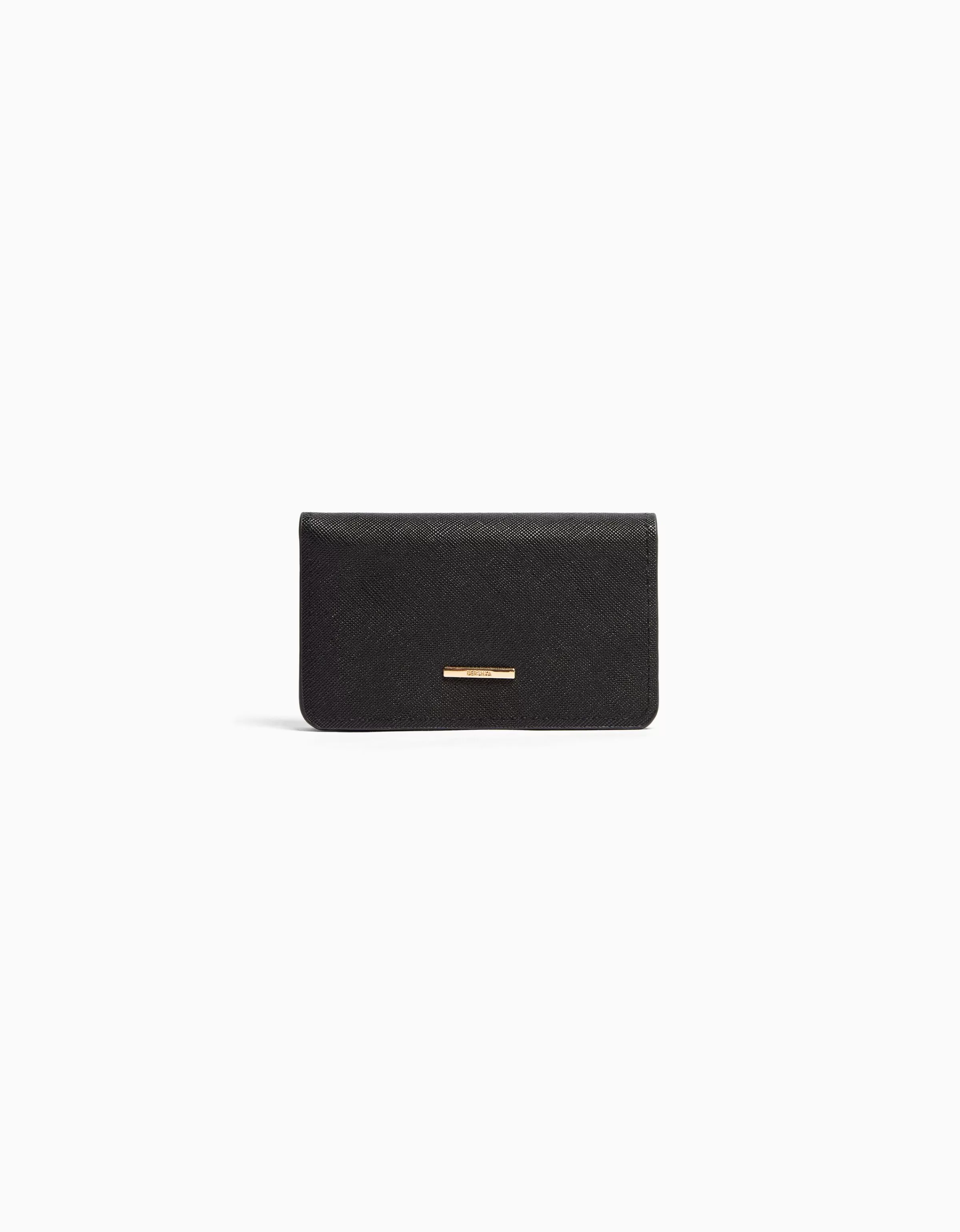 BERSHKA Tout voir*Porte-monnaie basic Noir