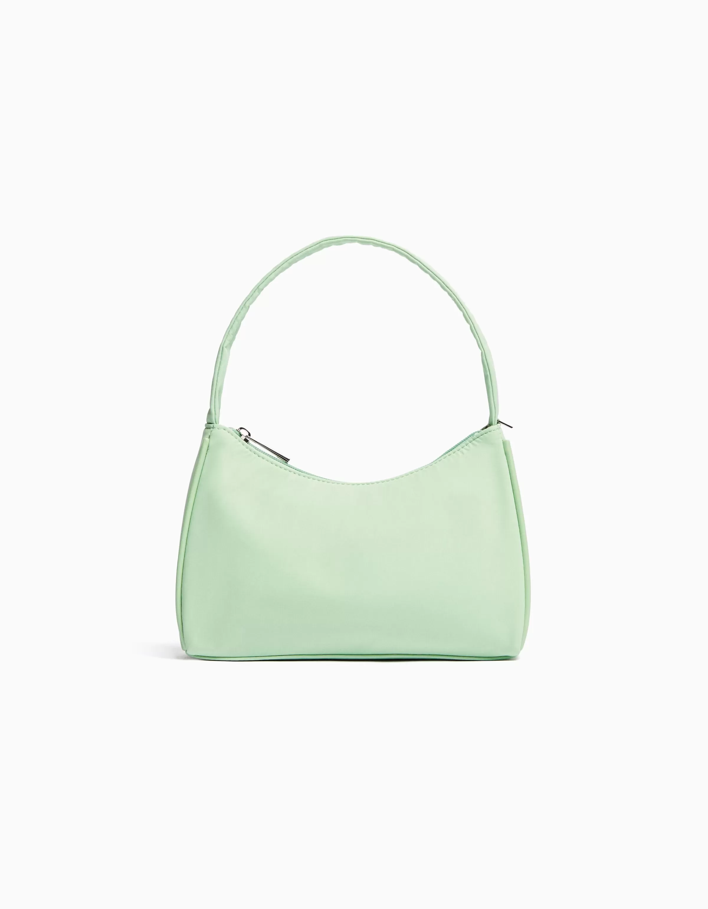 BERSHKA Tout voir*Sac porté épaule tissu Bleu turquoise